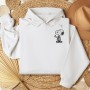 Embroidered sweatshirt Snoopy