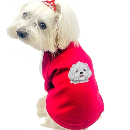 Embroidered coat Maltese Frida