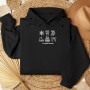 Embroidered sweatshirt Snow
