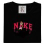 T-shirt ricamata scoiattolo rosa 2