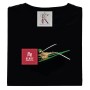 T-shirt ricamata ragazzo con spade