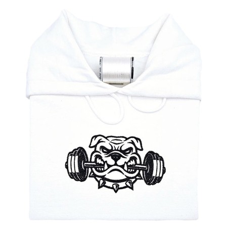 Embroidered sweatshirt Bulldog