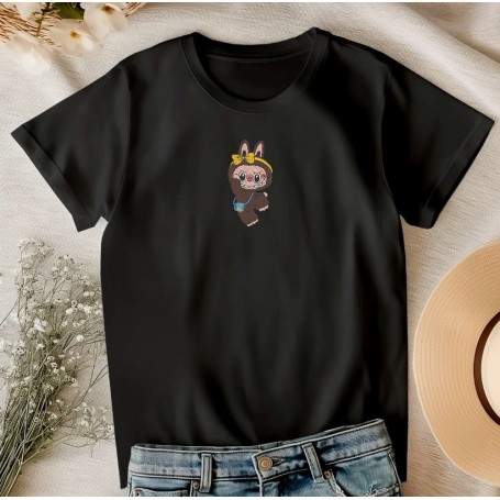 T-shirt ricamata La bubu Monsters 1