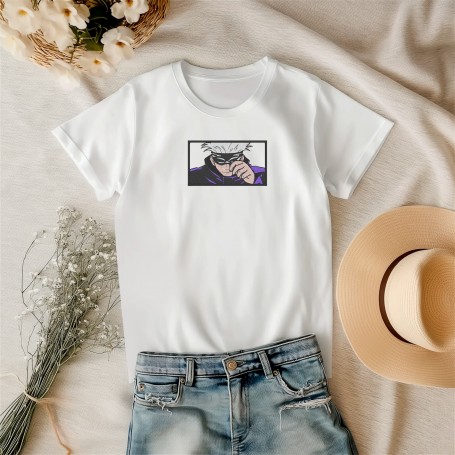T-shirt ricamata Gojo 4