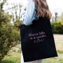 Borsa in tela ricamata Mamma 1