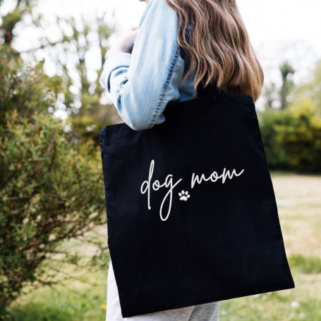 Borsa in tela ricamata Mamma D