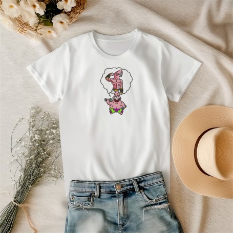 T-shirt ricamata Partick gim