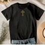 Embroidered t-shirt Cross