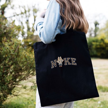 Borsa in tela ricamata Fall N