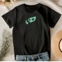 T-shirt ricamata Alien