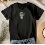 T-shirt ricamata scheletro N
