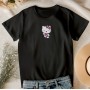 Embroidered t-shirt Kitty 2