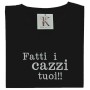 T-shirt ricamata fatti...