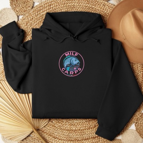 Embroidered sweatshirt Carps