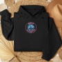 Embroidered sweatshirt Carps