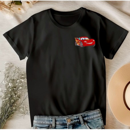T-shirt ricamata cars Queen