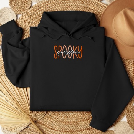 Felpa ricamata Spooky
