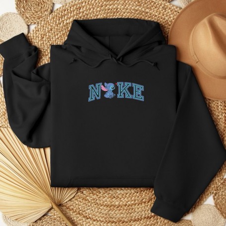 Embroidered sweatshirt Stitch L