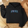 Embroidered sweatshirt Stitch L