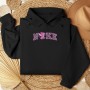 Embroidered sweatshirt Stitch A